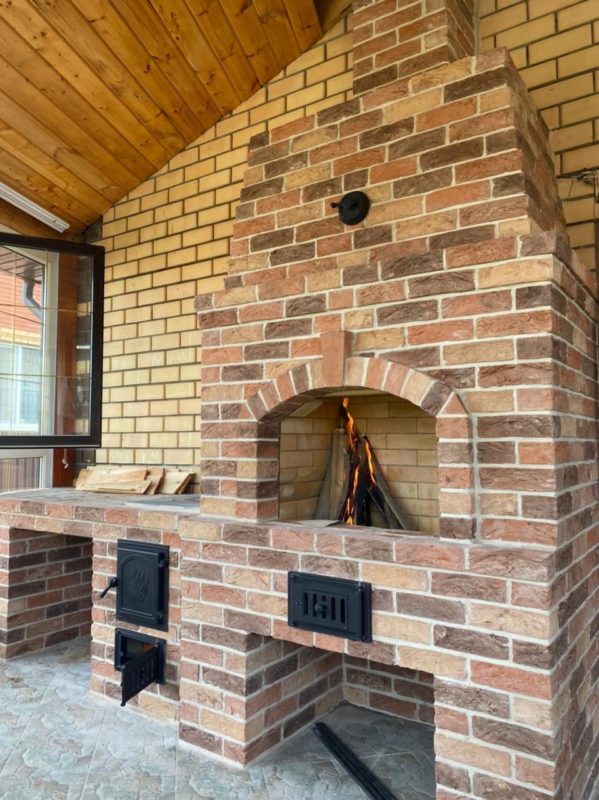 Наши работы - Профессиональная кладка каминов, печей и барбекю